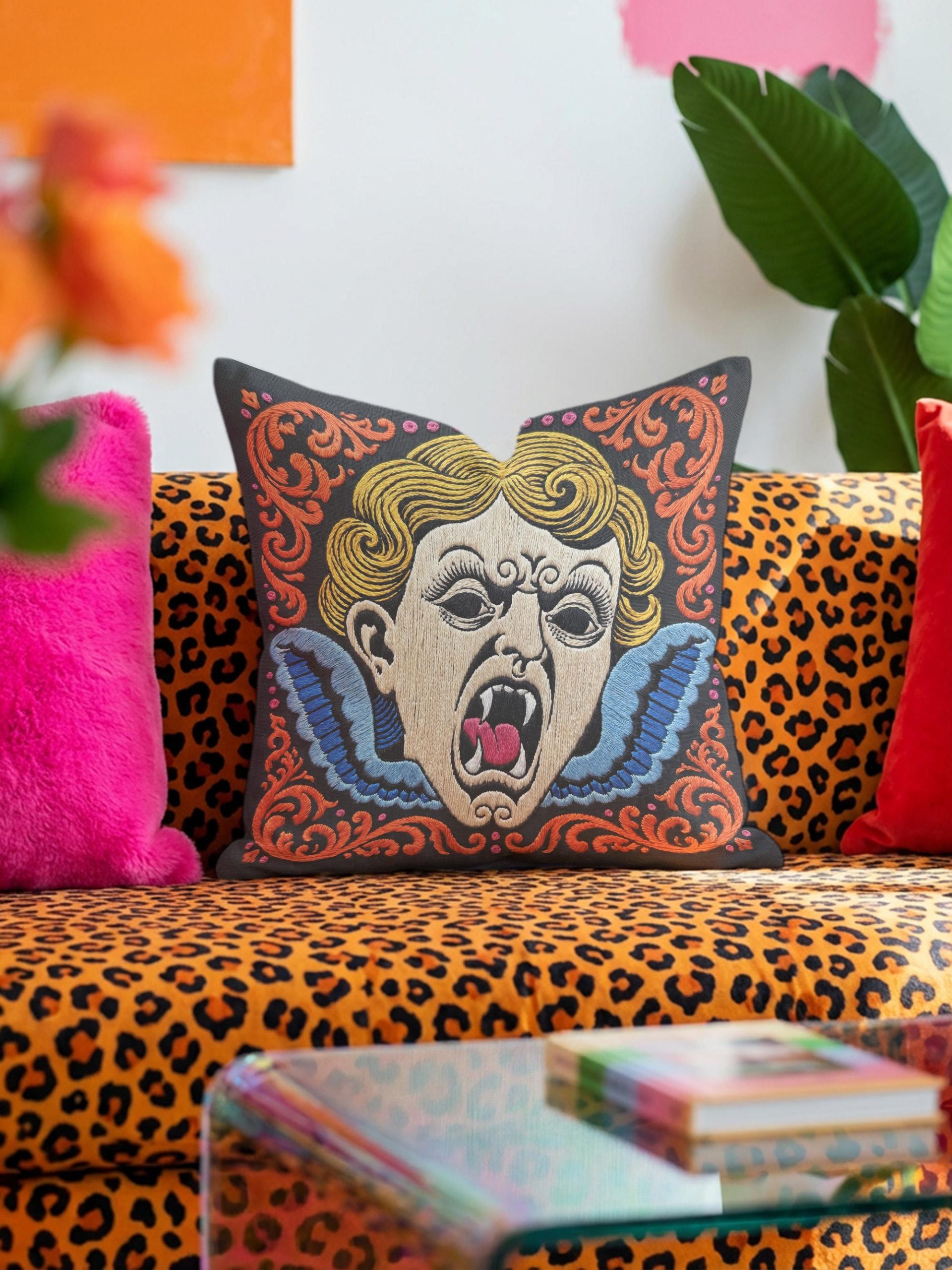 Halloween Gothic Vampire Pillowcase