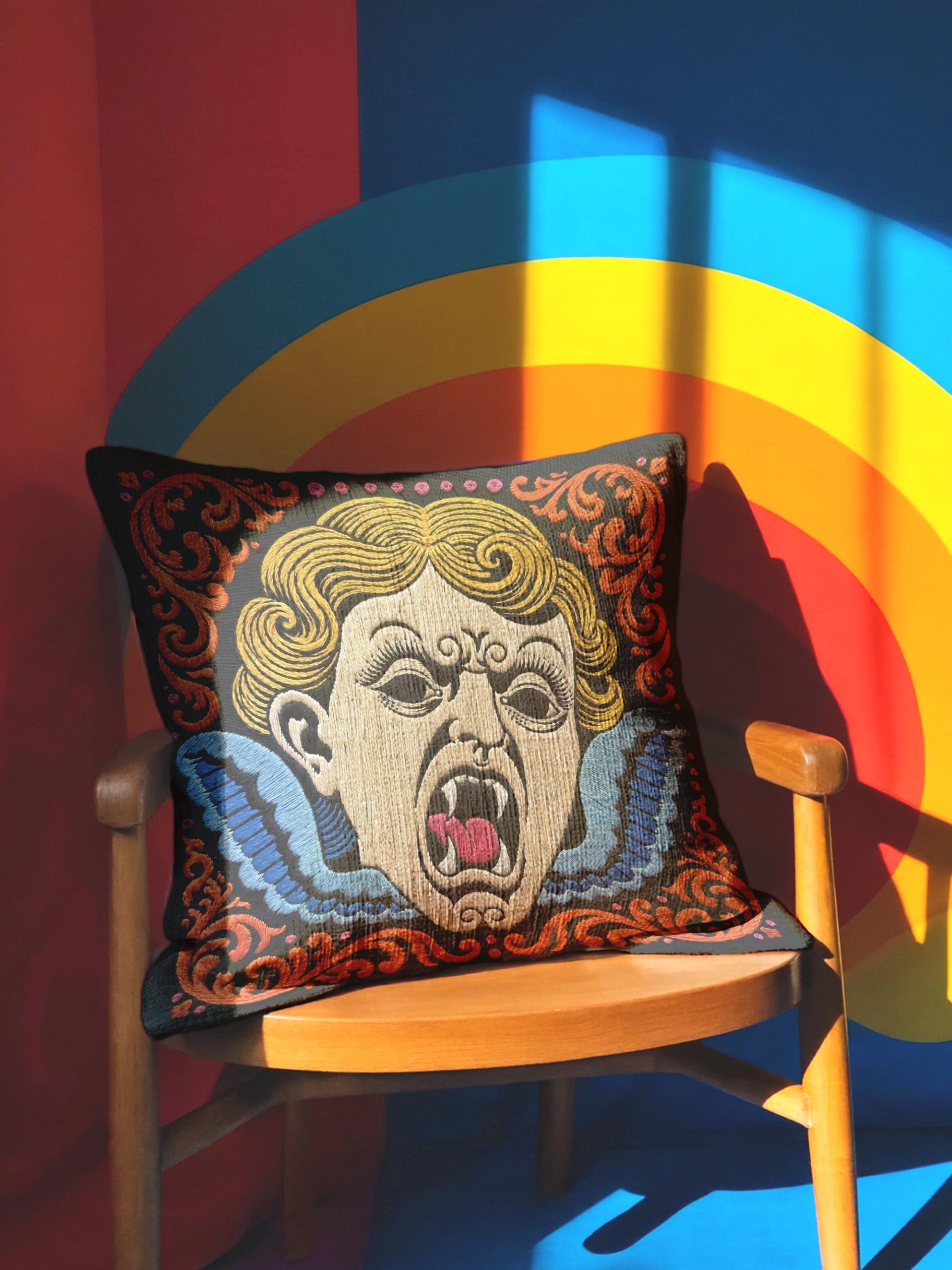Halloween Gothic Vampire Pillowcase - Image 2